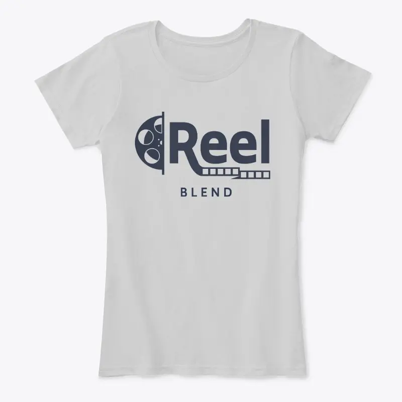 ReelBlend Logo Tee - Blue (Women's)