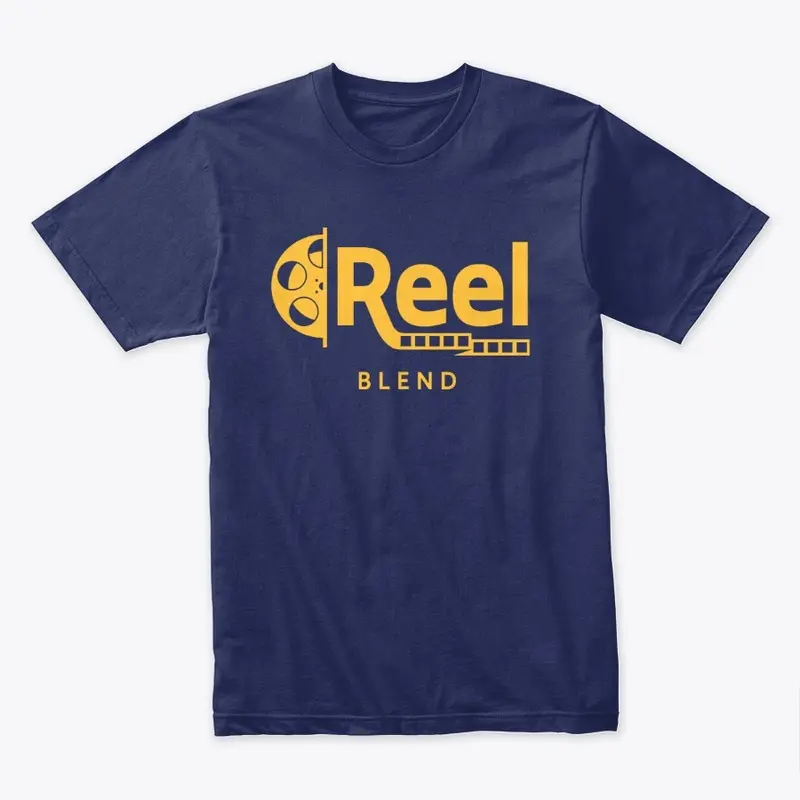 ReelBlend Logo Tee - Orange (Unisex)